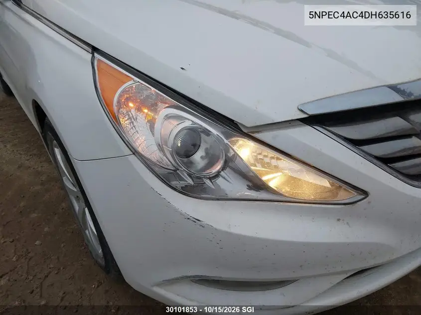 2013 HYUNDAI SONATA VIN 5NPEC4AC4DH635616 — фото 12