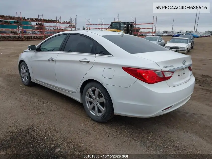 2013 HYUNDAI SONATA VIN 5NPEC4AC4DH635616 — фото 3