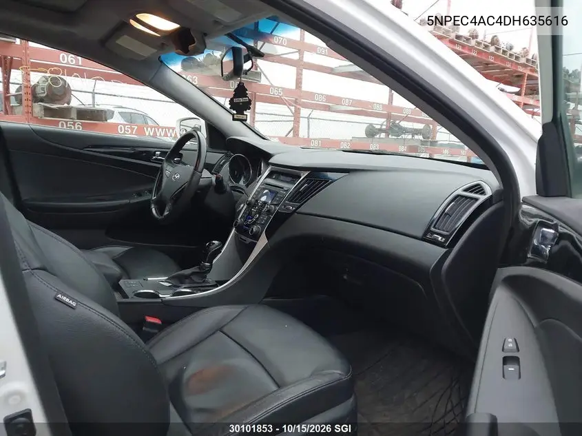 2013 HYUNDAI SONATA VIN 5NPEC4AC4DH635616 — фото 5