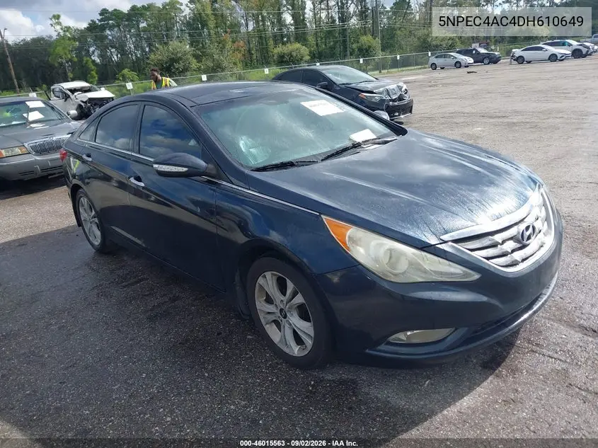 HYUNDAI SONATA 2013, VIN 5NPEC4AC4DH610649