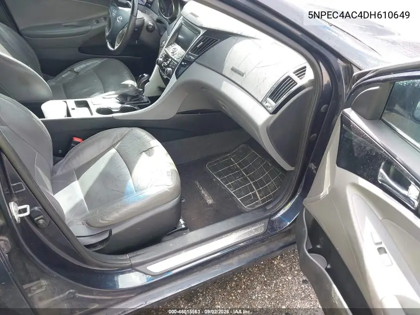 2013 HYUNDAI SONATA VIN 5NPEC4AC4DH610649 — фото 5