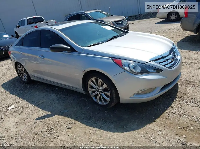 HYUNDAI SONATA 2013, VIN 5NPEC4AC7DH809825