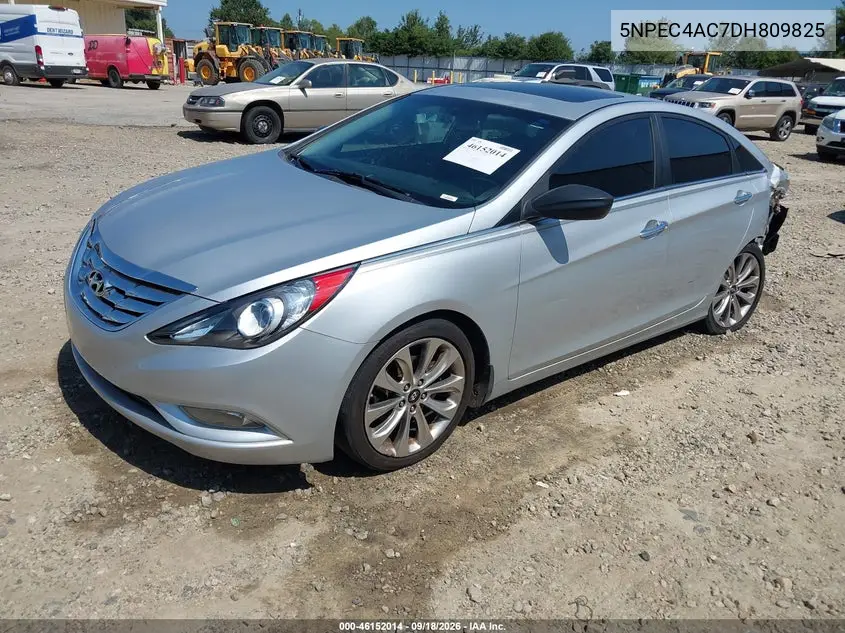 2013 HYUNDAI SONATA VIN 5NPEC4AC7DH809825 — фото 2