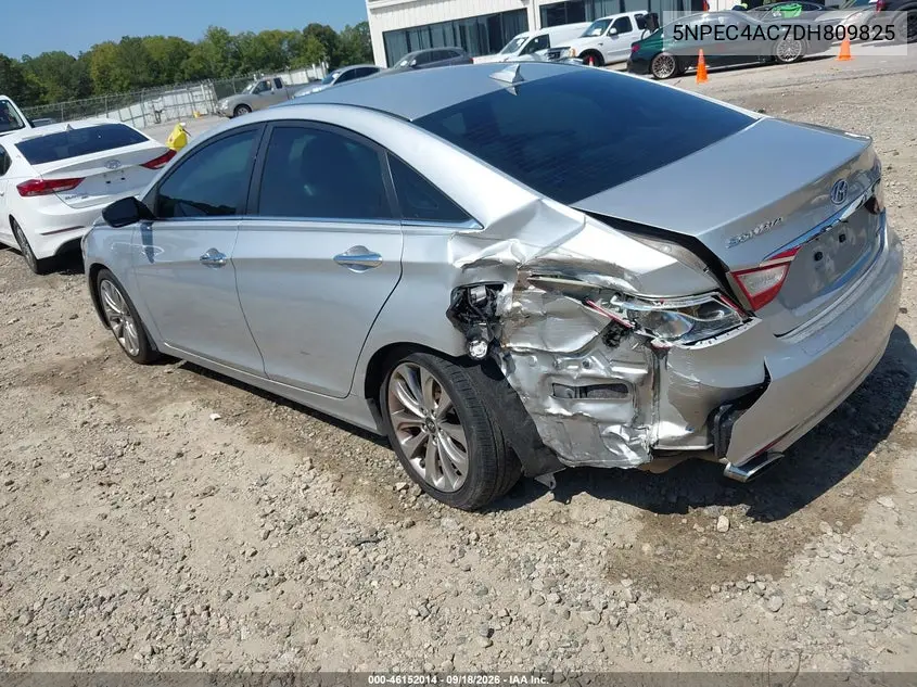 2013 HYUNDAI SONATA VIN 5NPEC4AC7DH809825 — фото 3