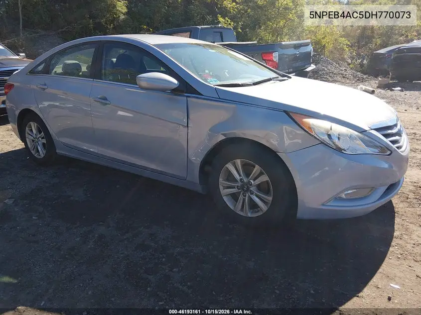 HYUNDAI SONATA 2013, VIN 5NPEB4AC5DH770073