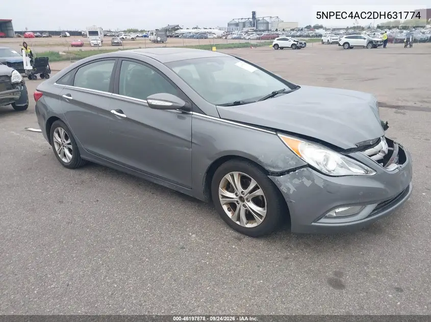 HYUNDAI SONATA 2013, VIN 5NPEC4AC2DH631774
