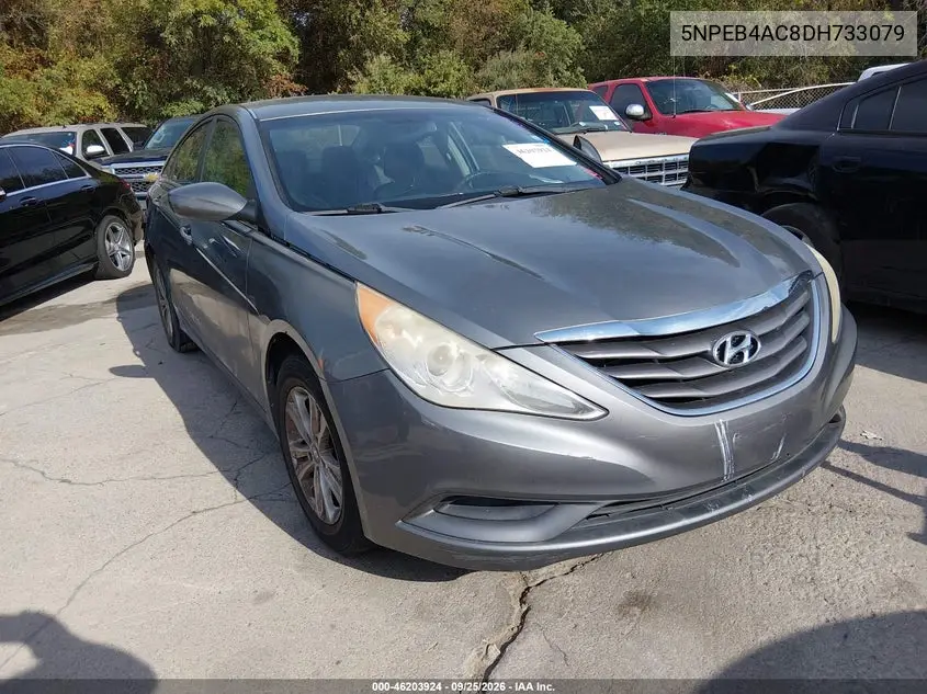 HYUNDAI SONATA 2013, VIN 5NPEB4AC8DH733079