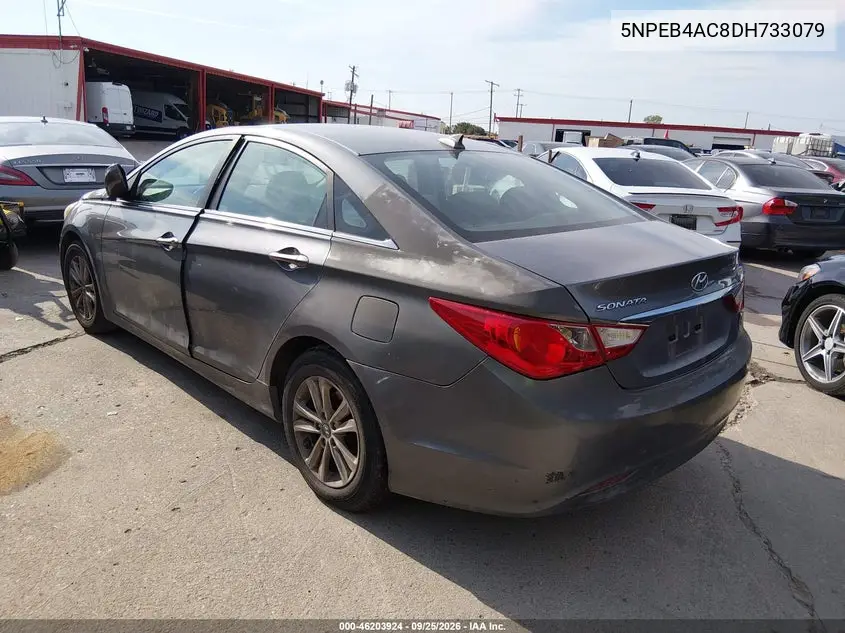 2013 HYUNDAI SONATA VIN 5NPEB4AC8DH733079 — фото 3