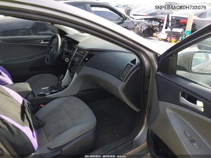 2013 HYUNDAI SONATA VIN 5NPEB4AC8DH733079 — фото 5