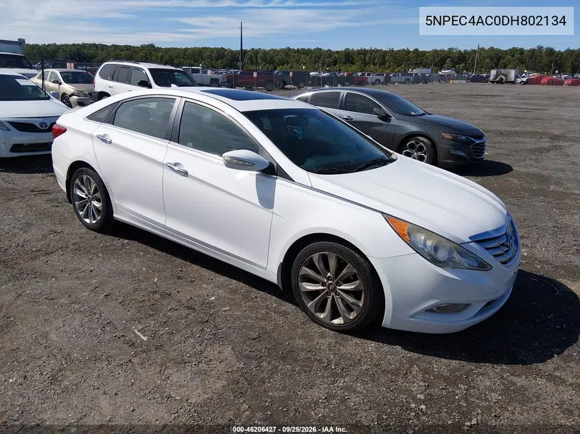 HYUNDAI SONATA 2013, VIN 5NPEC4AC0DH802134