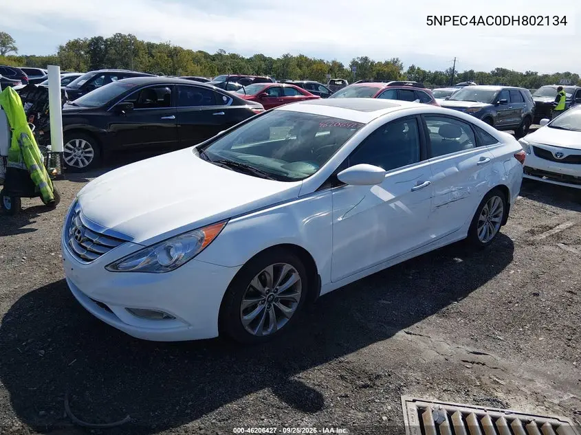 2013 HYUNDAI SONATA VIN 5NPEC4AC0DH802134 — фото 2