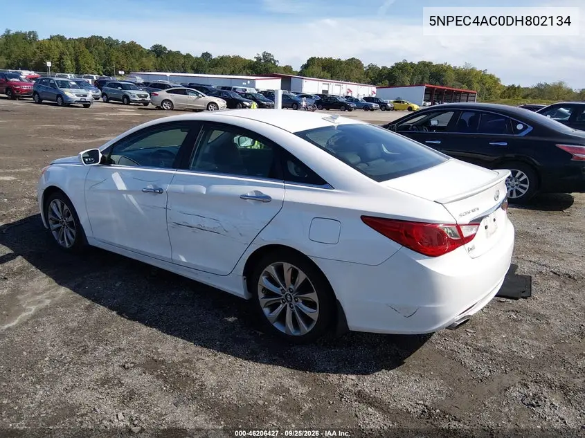 2013 HYUNDAI SONATA VIN 5NPEC4AC0DH802134 — фото 3