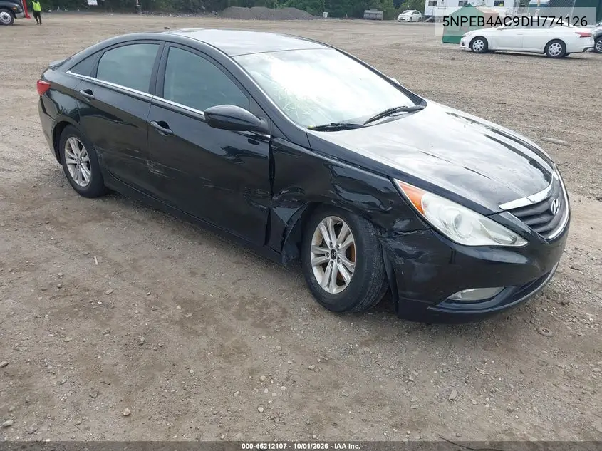 HYUNDAI SONATA 2013, VIN 5NPEB4AC9DH774126