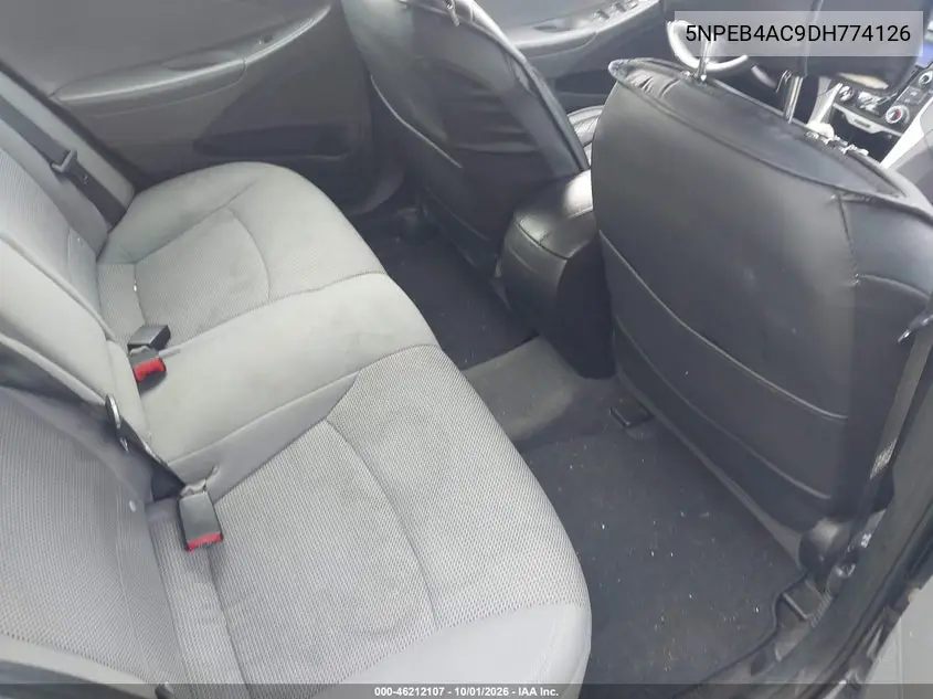 2013 HYUNDAI SONATA VIN 5NPEB4AC9DH774126 — фото 8