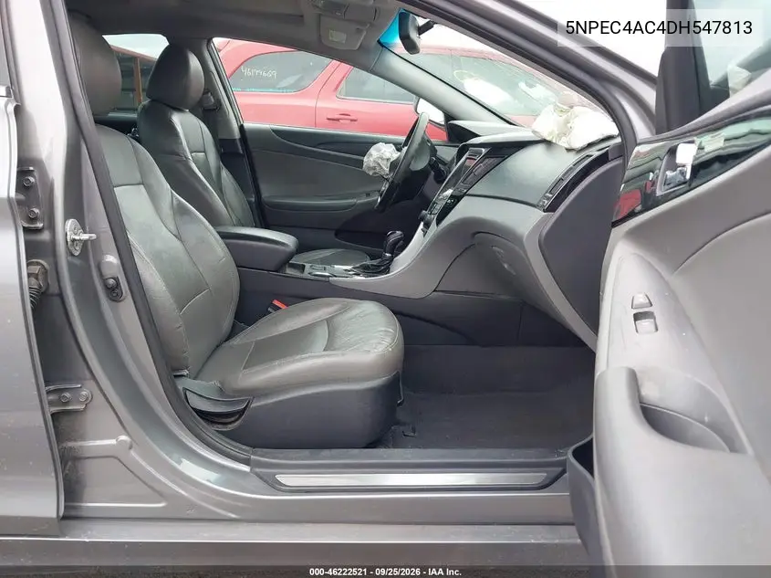 2013 HYUNDAI SONATA VIN 5NPEC4AC4DH547813 — фото 5