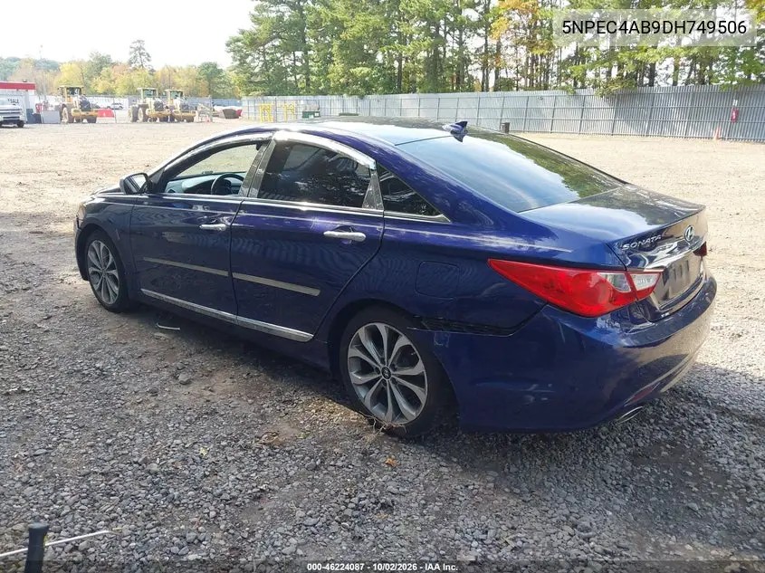 2013 HYUNDAI SONATA VIN 5NPEC4AB9DH749506 — фото 3