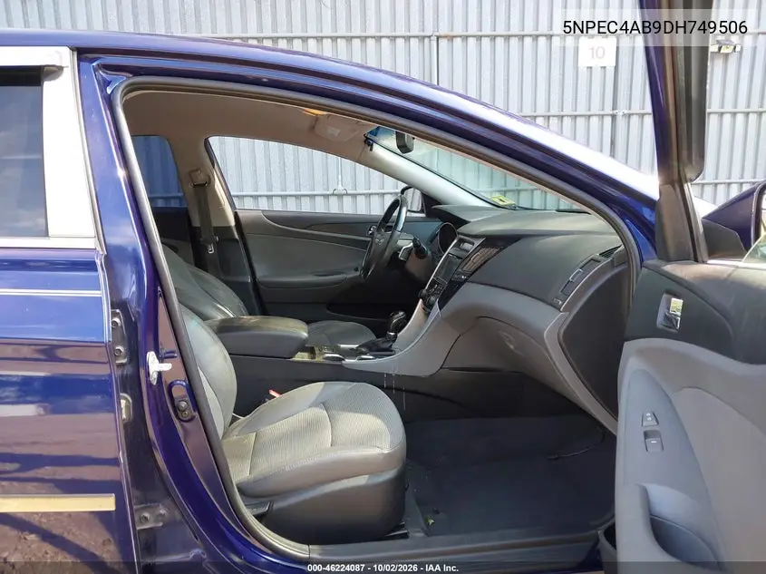 2013 HYUNDAI SONATA VIN 5NPEC4AB9DH749506 — фото 5