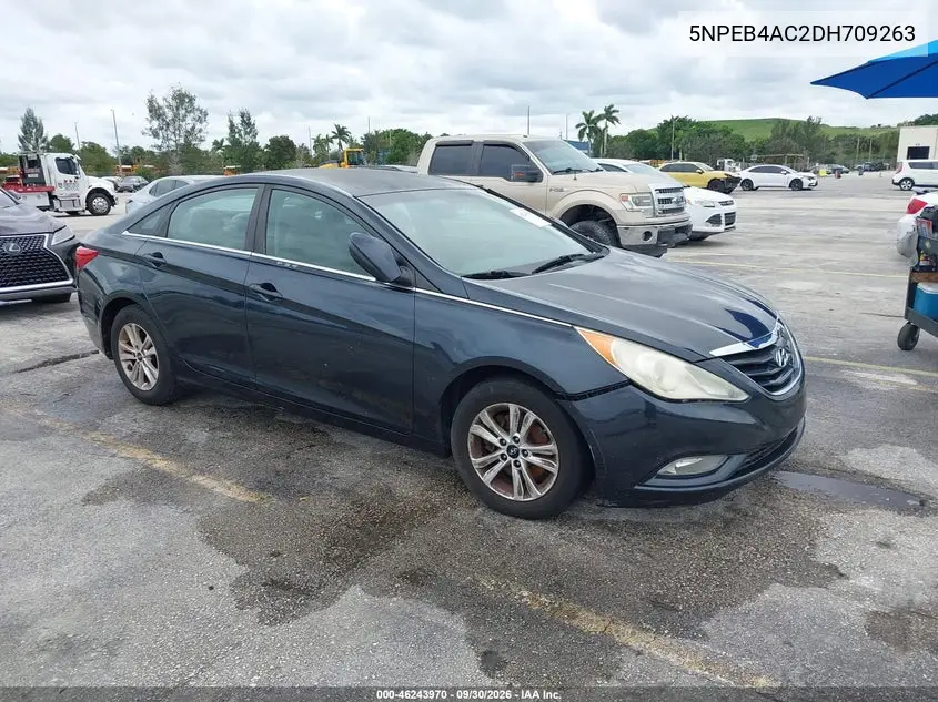 HYUNDAI SONATA 2013, VIN 5NPEB4AC2DH709263