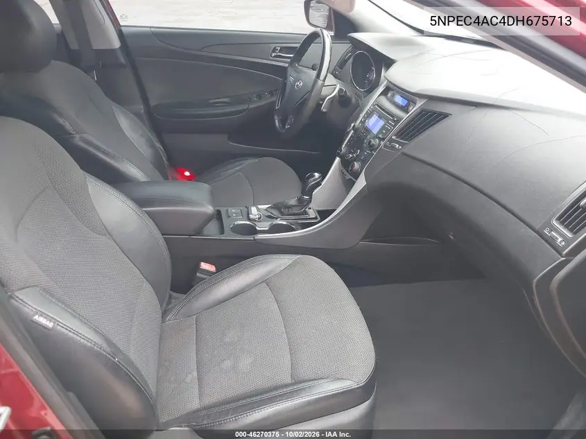 2013 HYUNDAI SONATA VIN 5NPEC4AC4DH675713 — фото 5