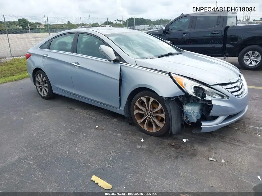 HYUNDAI SONATA 2013, VIN 5NPEC4AB1DH618084