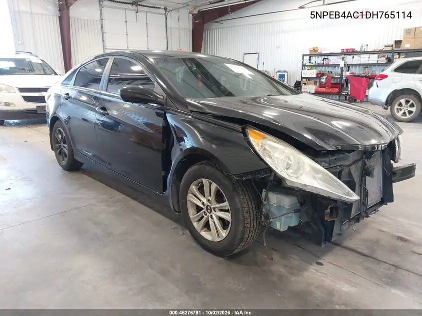 HYUNDAI SONATA 2013, VIN 5NPEB4AC1DH765114