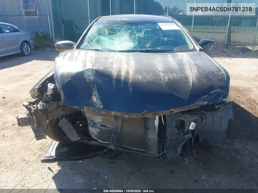 2013 HYUNDAI SONATA VIN 5NPEB4AC5DH781218 — фото 12