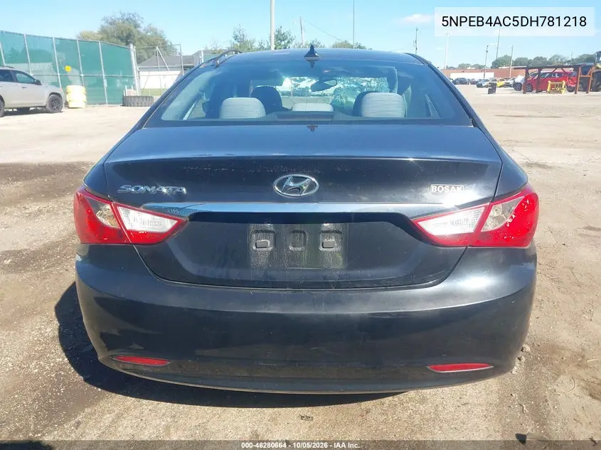 2013 HYUNDAI SONATA VIN 5NPEB4AC5DH781218 — фото 16