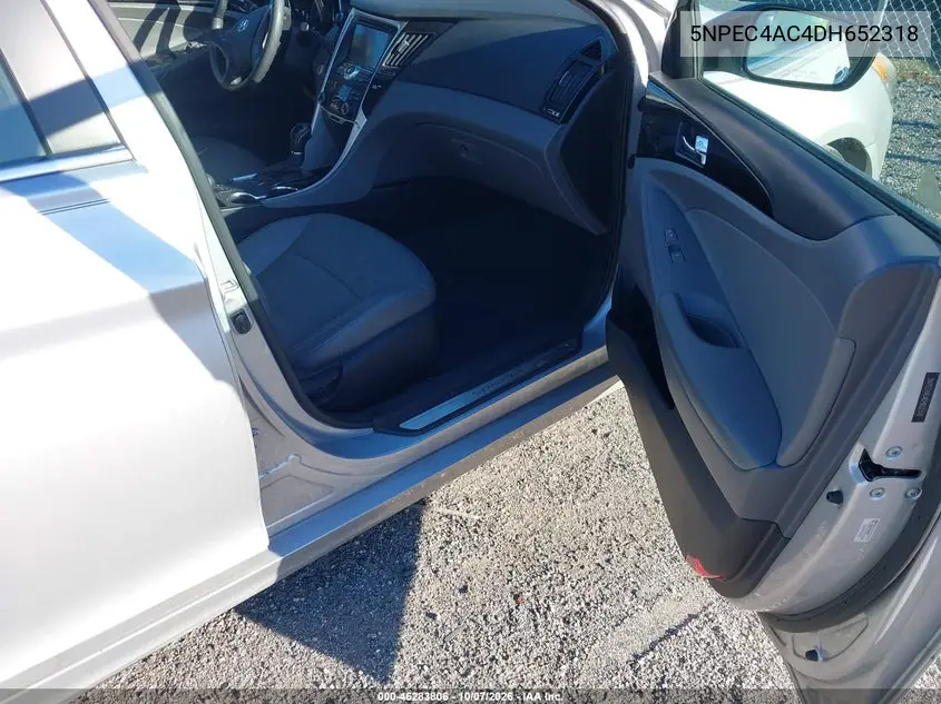 2013 HYUNDAI SONATA VIN 5NPEC4AC4DH652318 — фото 5