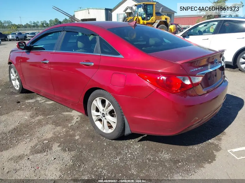 2013 HYUNDAI SONATA VIN 5NPEC4AC6DH561373 — фото 3
