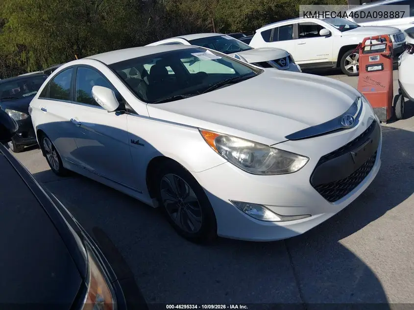 HYUNDAI SONATA 2013, VIN KMHEC4A46DA098887