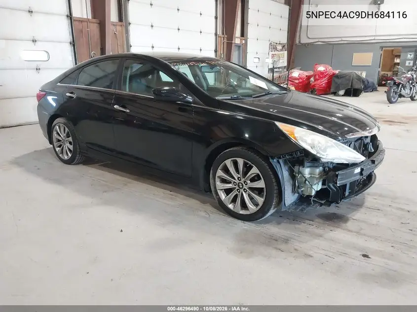 HYUNDAI SONATA 2013, VIN 5NPEC4AC9DH684116