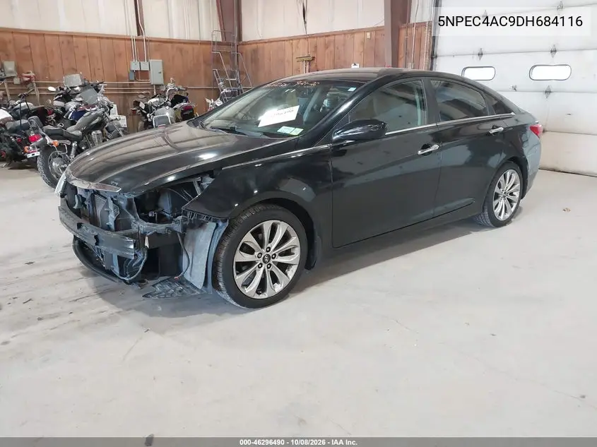 2013 HYUNDAI SONATA VIN 5NPEC4AC9DH684116 — фото 2