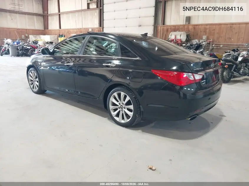 2013 HYUNDAI SONATA VIN 5NPEC4AC9DH684116 — фото 3