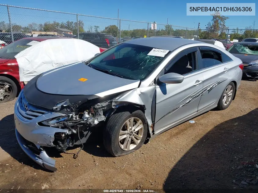 2013 HYUNDAI SONATA VIN 5NPEB4AC1DH636306 — фото 2