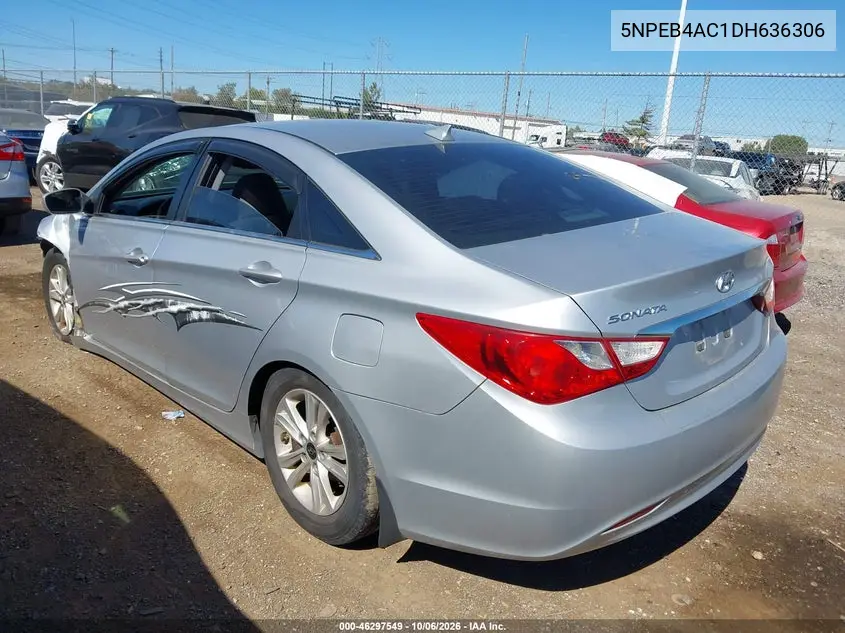 2013 HYUNDAI SONATA VIN 5NPEB4AC1DH636306 — фото 3