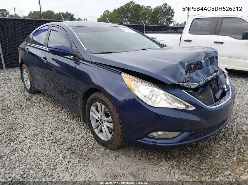 HYUNDAI SONATA 2013, VIN 5NPEB4AC5DH526312
