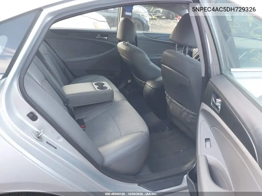 2013 HYUNDAI SONATA VIN 5NPEC4AC5DH729326 — фото 8