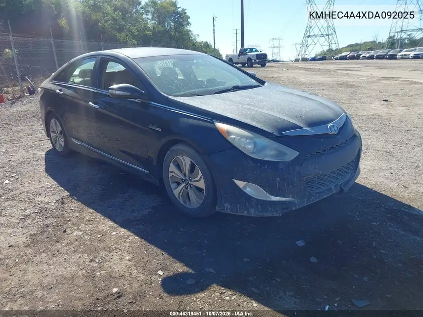 HYUNDAI SONATA 2013, VIN KMHEC4A4XDA092025