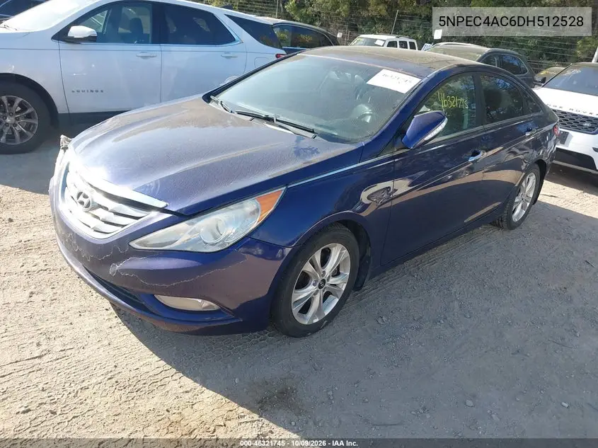 2013 HYUNDAI SONATA VIN 5NPEC4AC6DH512528 — фото 2