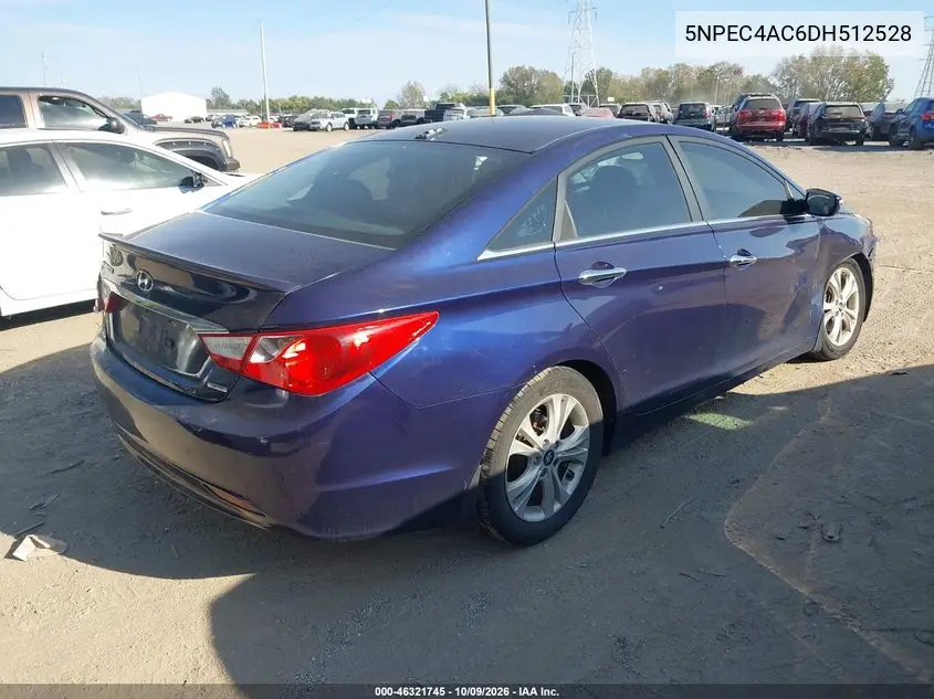 2013 HYUNDAI SONATA VIN 5NPEC4AC6DH512528 — фото 4