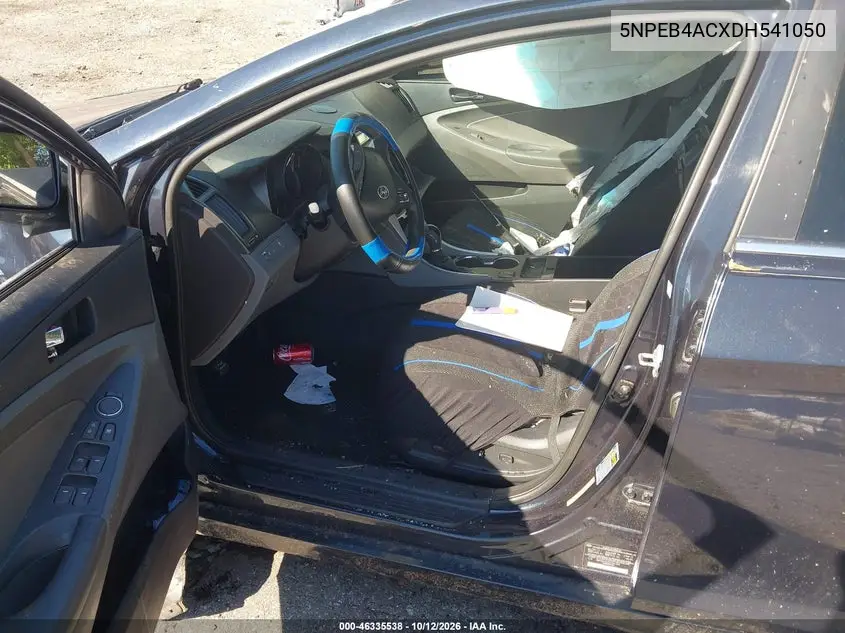 2013 HYUNDAI SONATA VIN 5NPEB4ACXDH541050 — фото 5