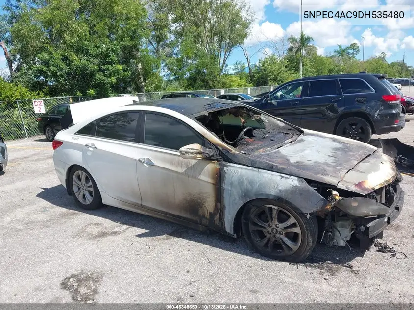 HYUNDAI SONATA 2013, VIN 5NPEC4AC9DH535480