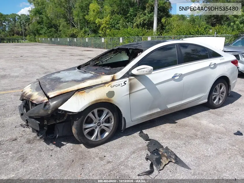 2013 HYUNDAI SONATA VIN 5NPEC4AC9DH535480 — фото 2