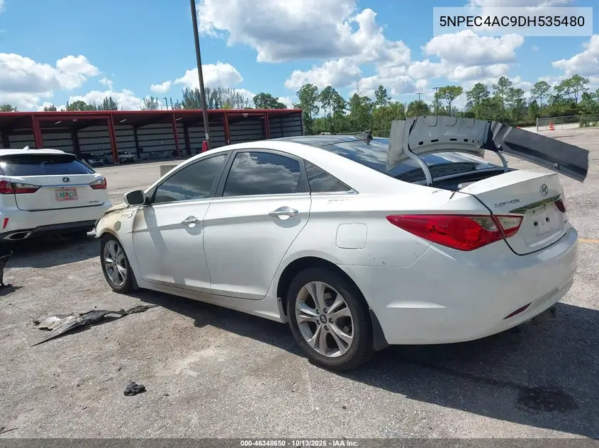 2013 HYUNDAI SONATA VIN 5NPEC4AC9DH535480 — фото 3