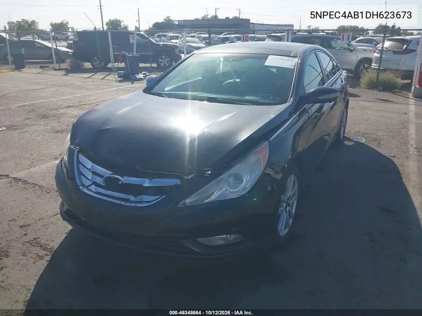 2013 HYUNDAI SONATA VIN 5NPEC4AB1DH623673 — фото 2