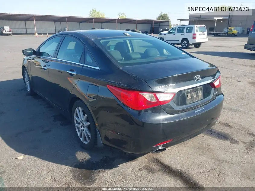 2013 HYUNDAI SONATA VIN 5NPEC4AB1DH623673 — фото 3