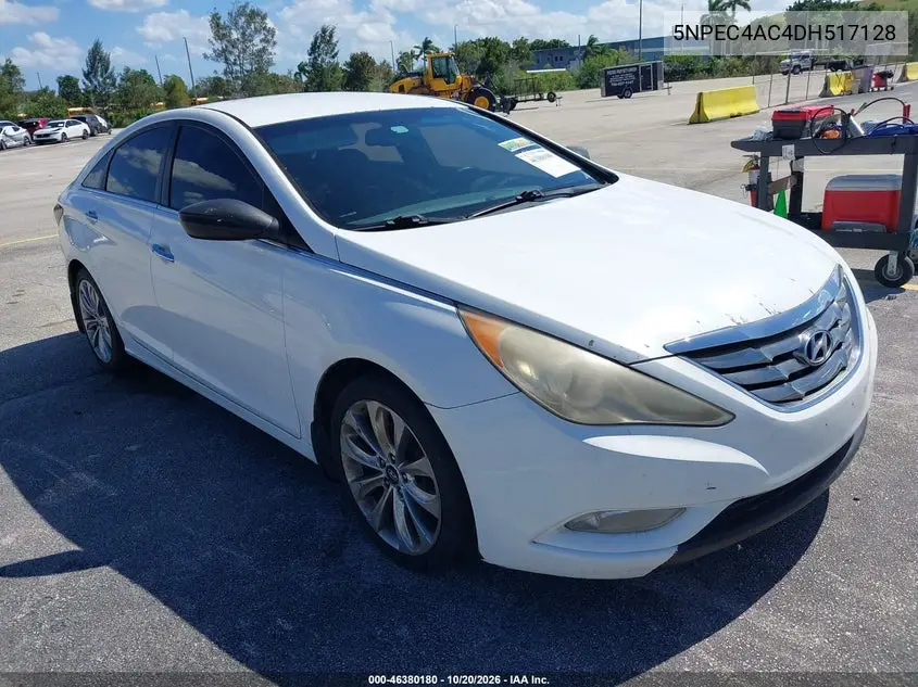 HYUNDAI SONATA 2013, VIN 5NPEC4AC4DH517128