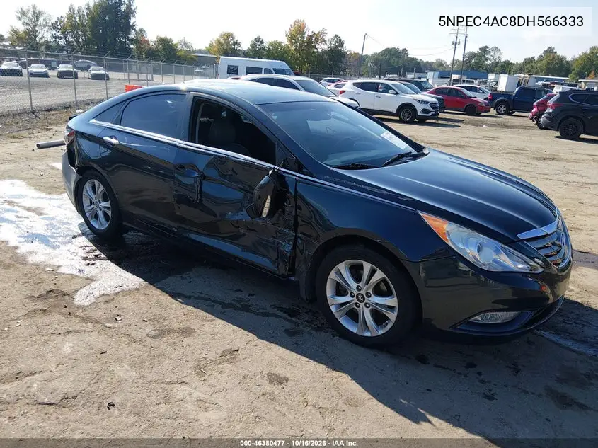 HYUNDAI SONATA 2013, VIN 5NPEC4AC8DH566333