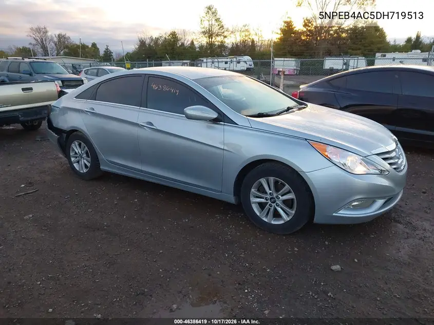 HYUNDAI SONATA 2013, VIN 5NPEB4AC5DH719513