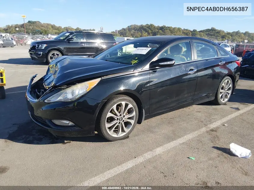 2013 HYUNDAI SONATA VIN 5NPEC4AB0DH656387 — фото 2